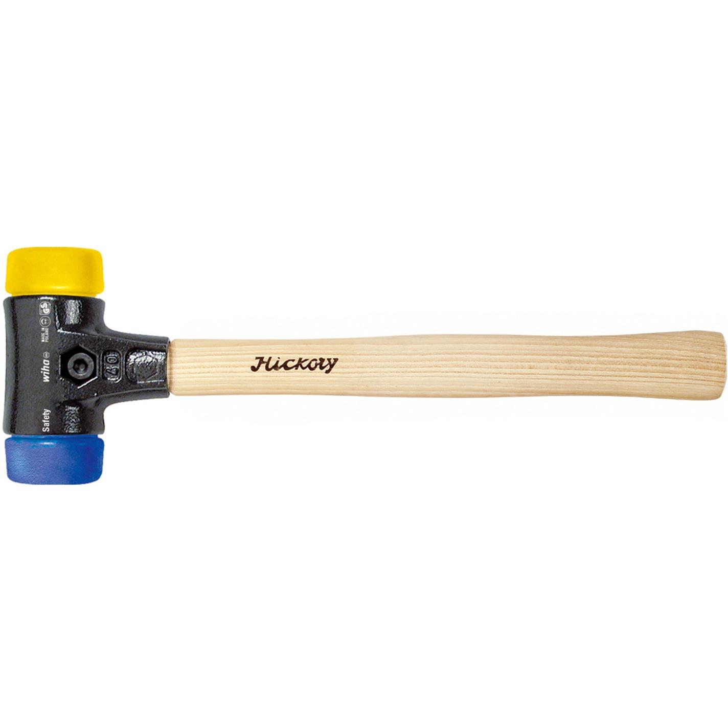Wiha soft-faced hammer Safety soft/medium-hard (black/wood