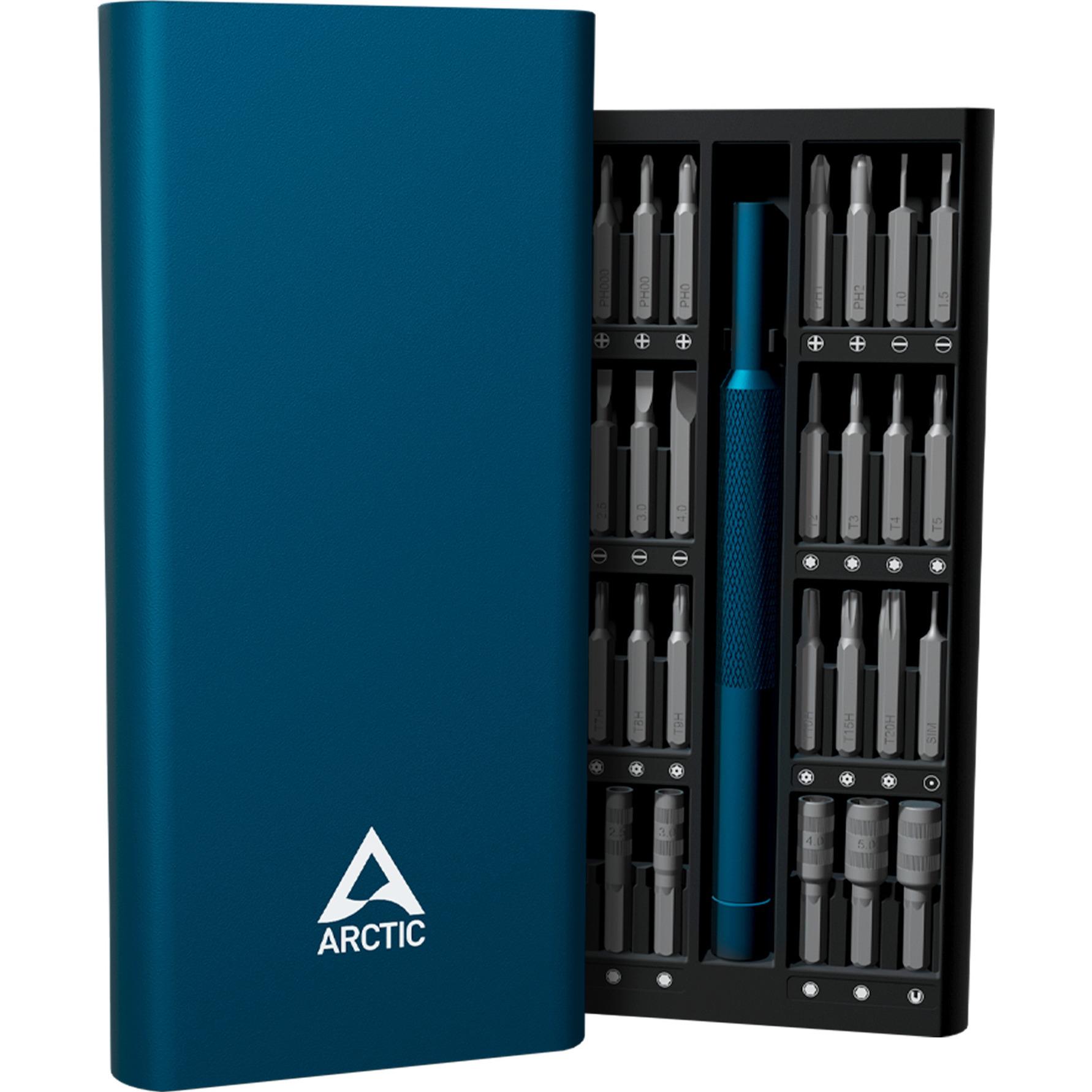 Arctic Precision Screwdriver Toolkit (Blue, 62