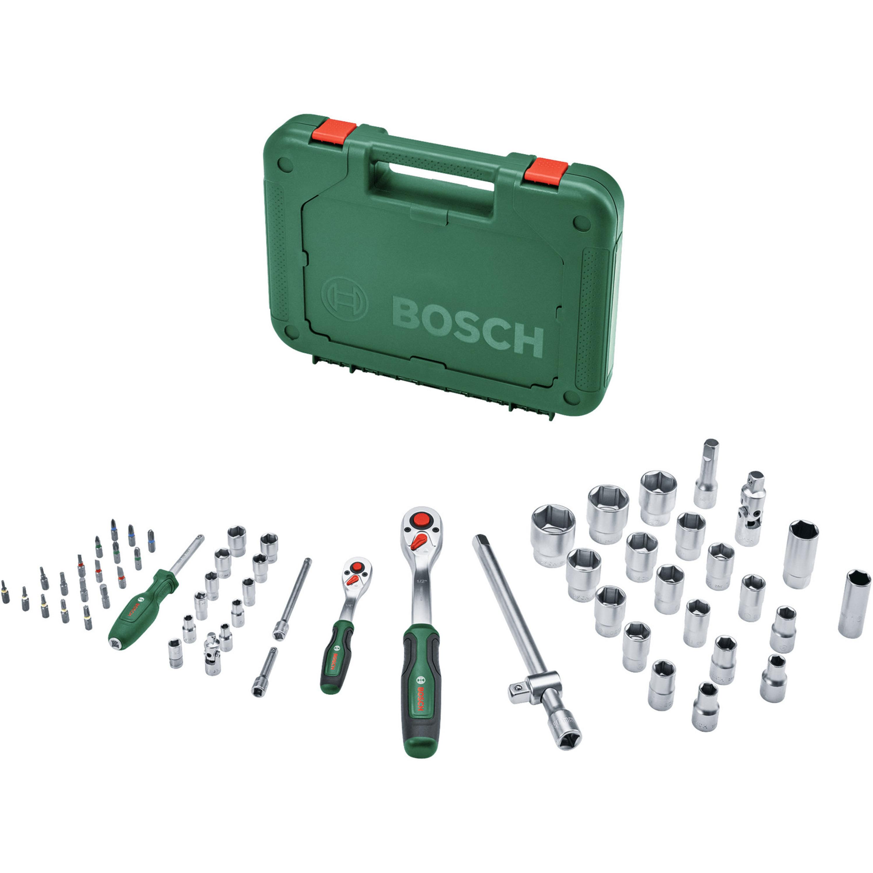 Bosch Powertools 1/2" + 1/4" ratchet