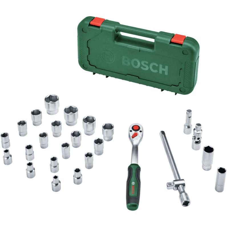 Bosch Powertools 1/2" ratchet set with