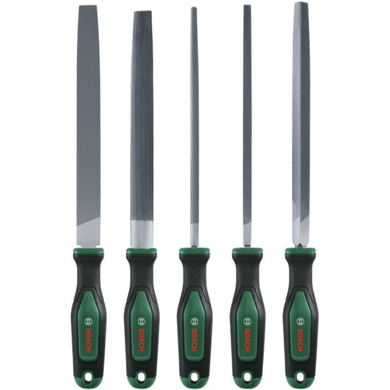 Bosch Powertools file set, 5 pieces