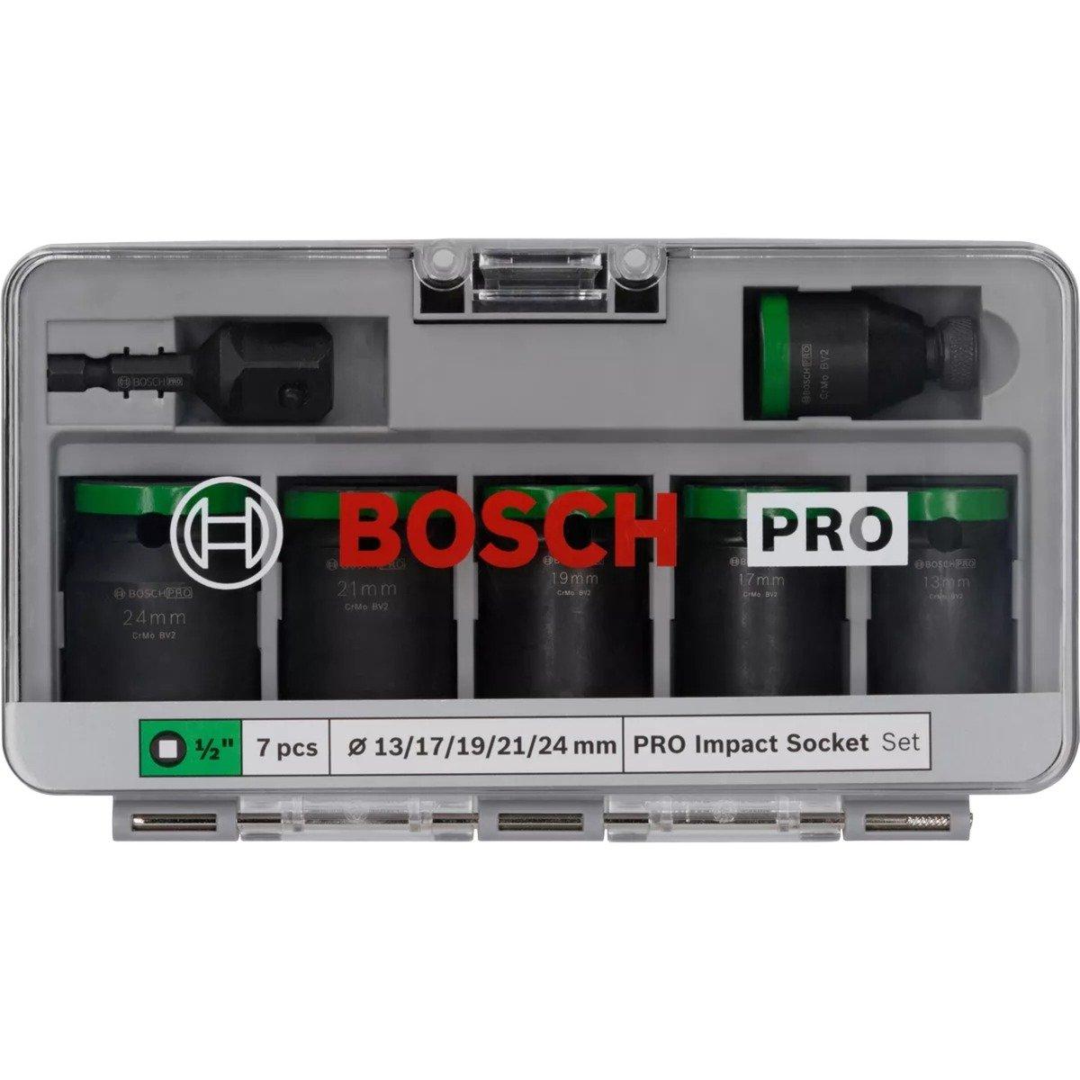 Bosch Powertools PRO Impact socket set