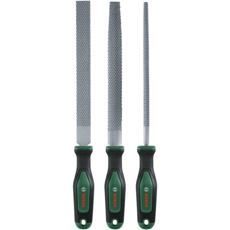 Bosch Powertools wood rasp set, 3