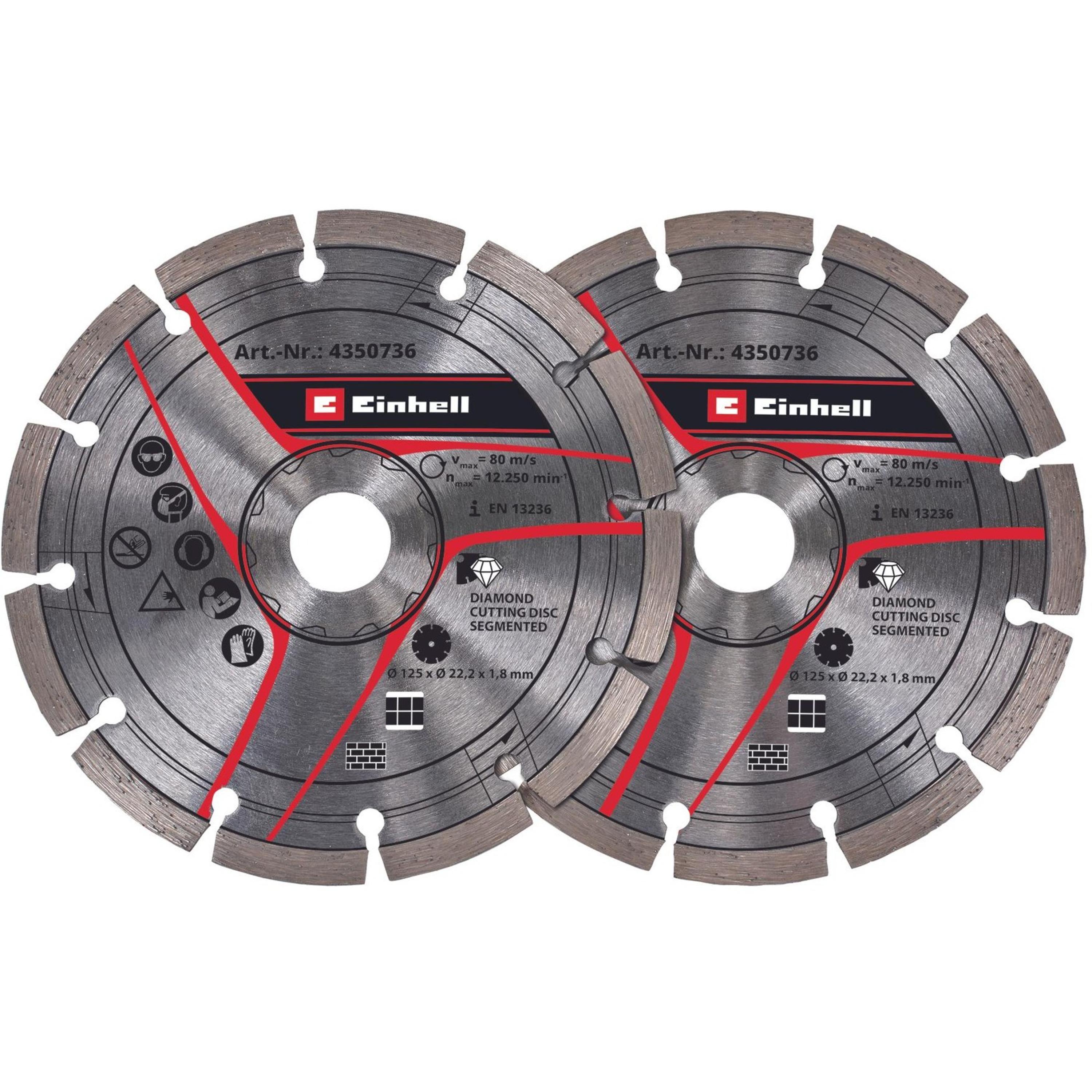 Einhell diamond cutting discs 4350736, Ř