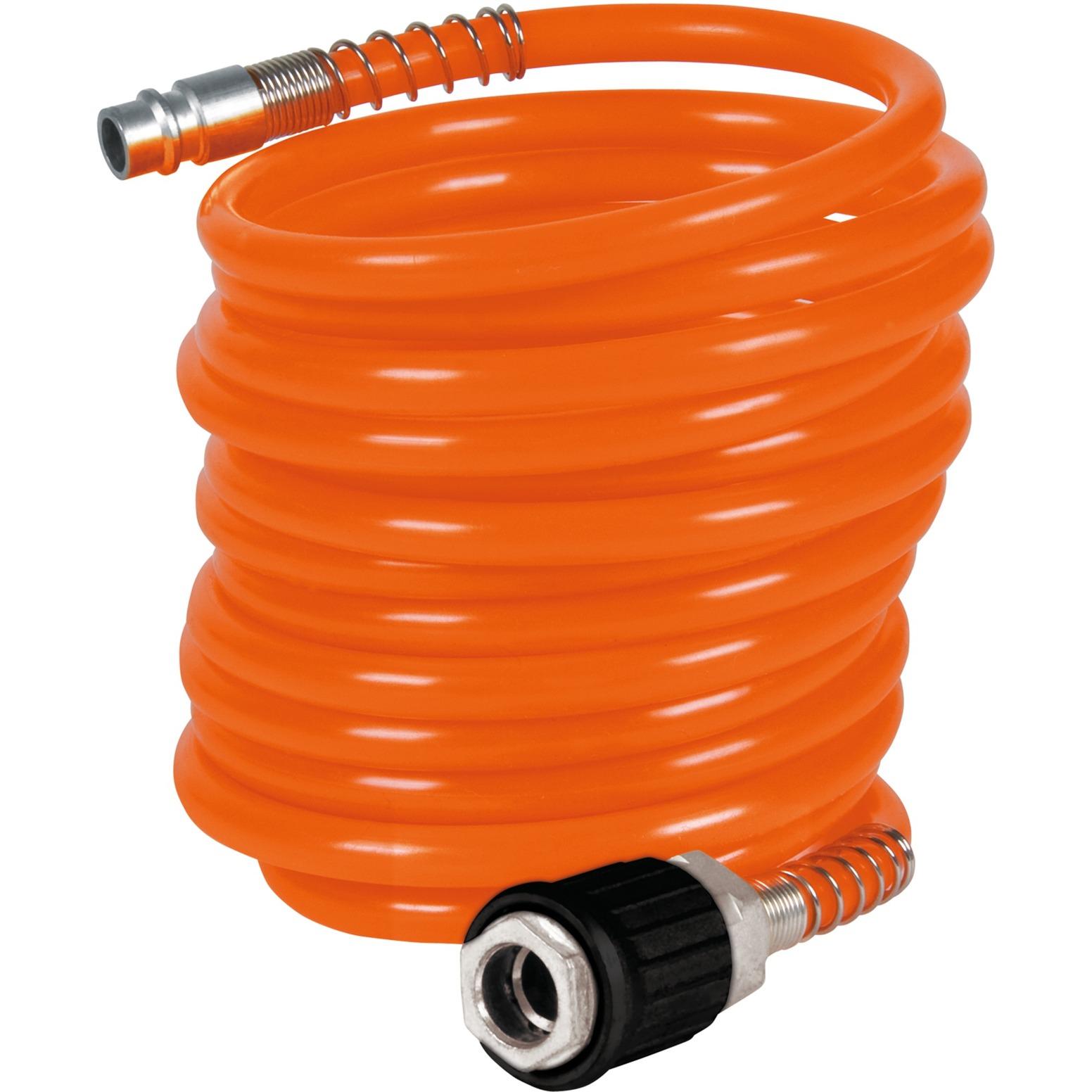 Einhell spiral hose 4m inside. 6mm