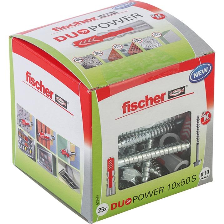 Fischer DUOPOWER 10x50 S LD 25pcs