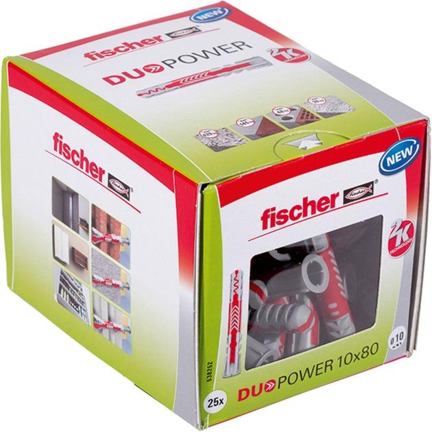 Fischer DUOPOWER 10x80 LD 25pcs