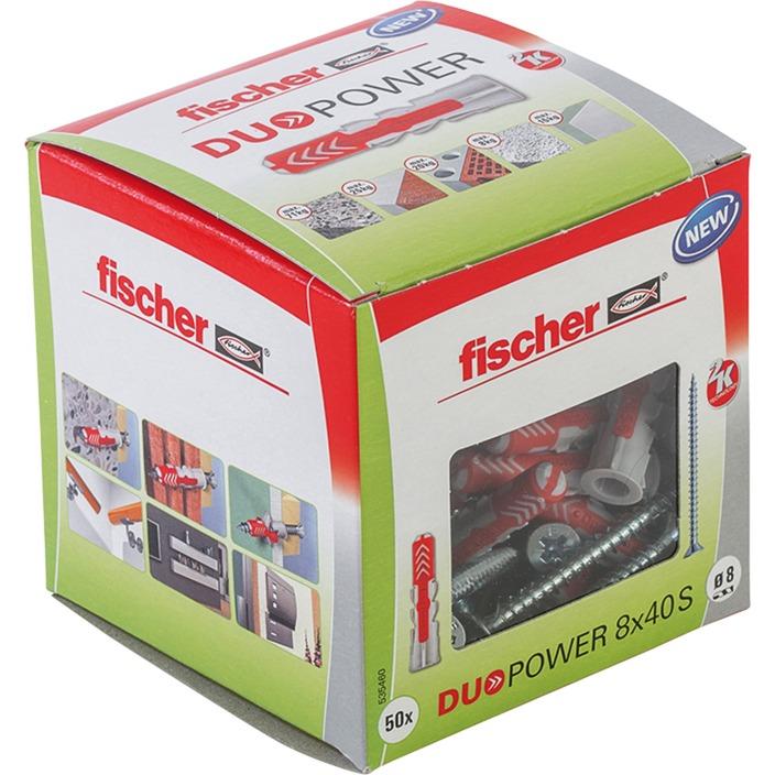 Fischer DUOPOWER 8x40 S LD 50pcs