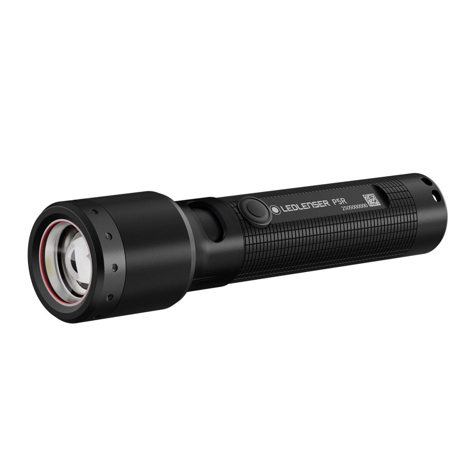Ledlenser P5R Rechargeable LED Flashlight Black