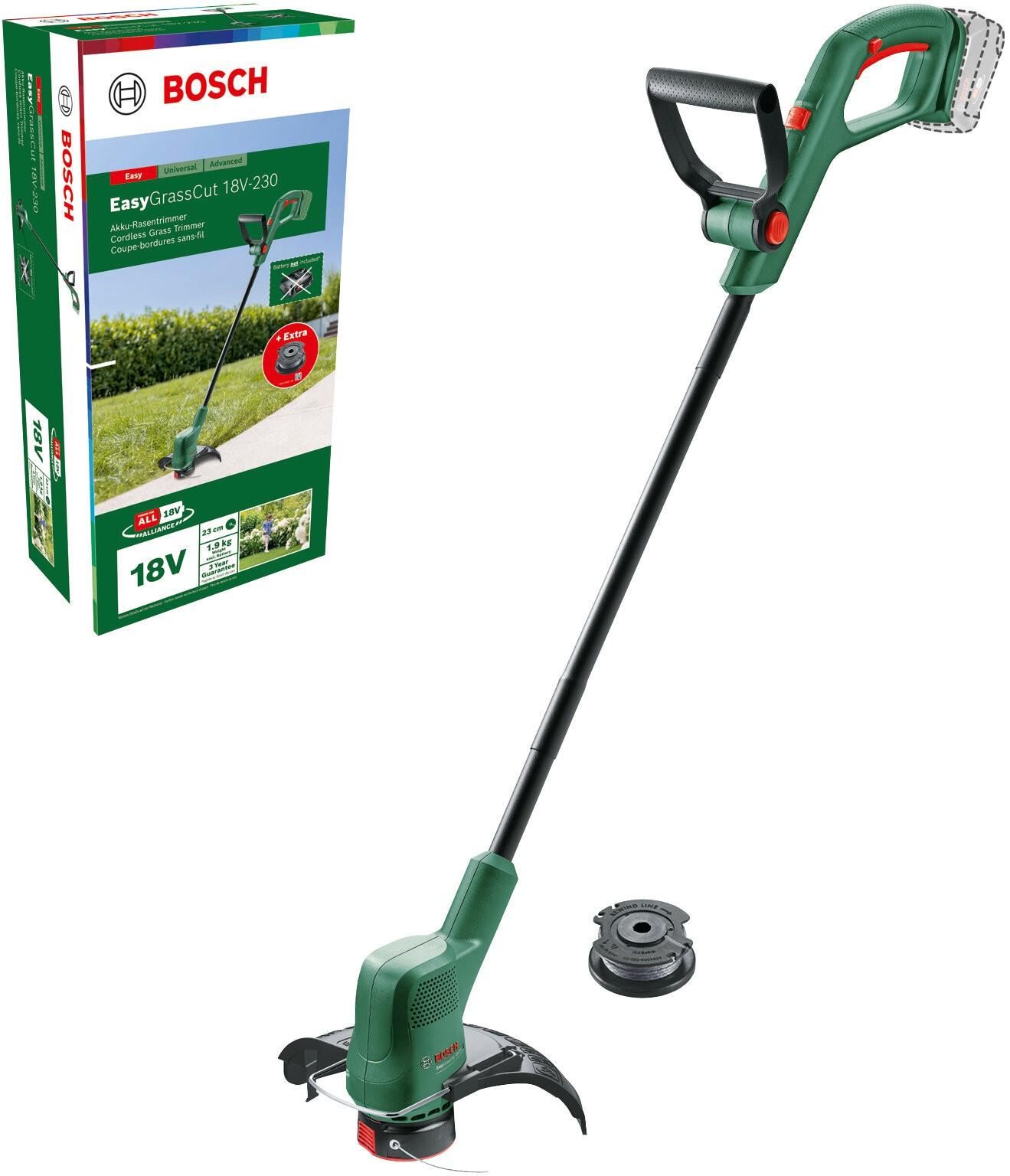 Bosch Powertools cordless grass trimmer EasyGrassCut