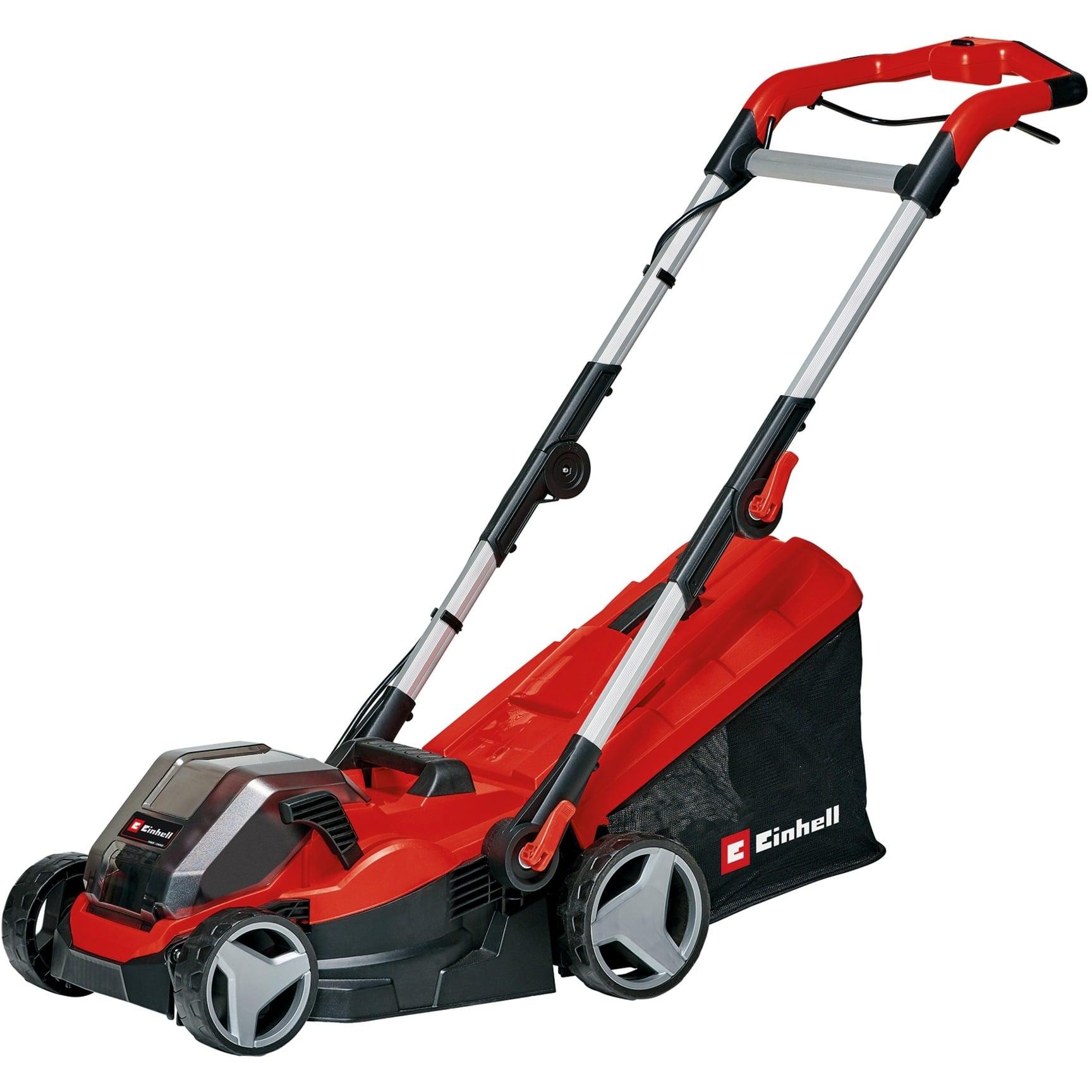 Einhell battery lawn mower. GE-CM 36