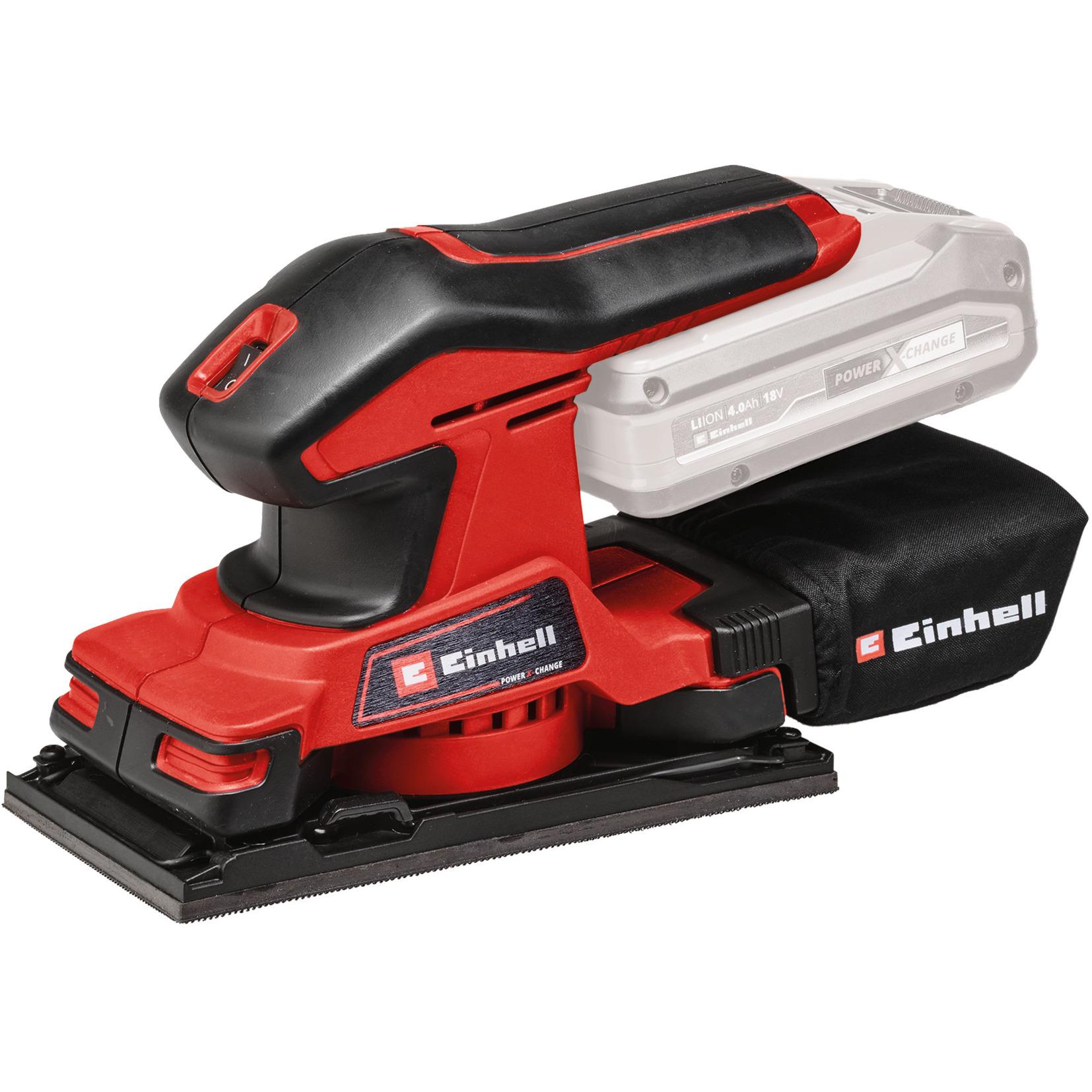Einhell cordless orbital sander TC-OS 18/187
