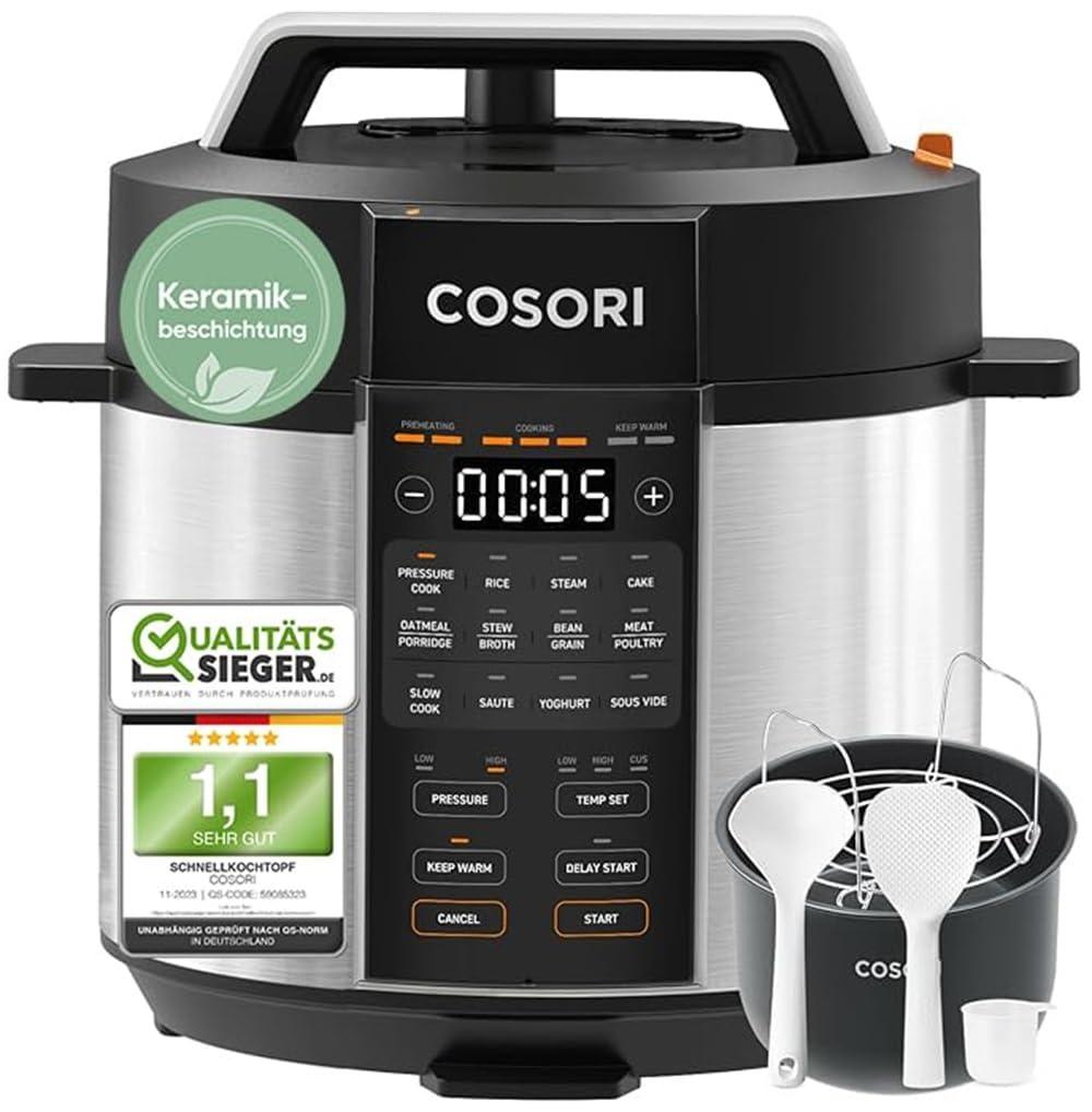 COSORI 9-in-1 multi-cooker, CMC-CO601-SEU
