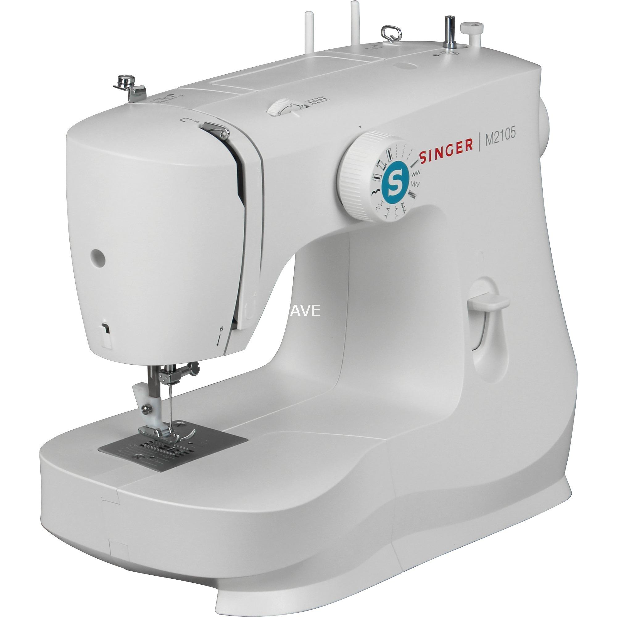 Singer M2105 Sewing Machine (White)