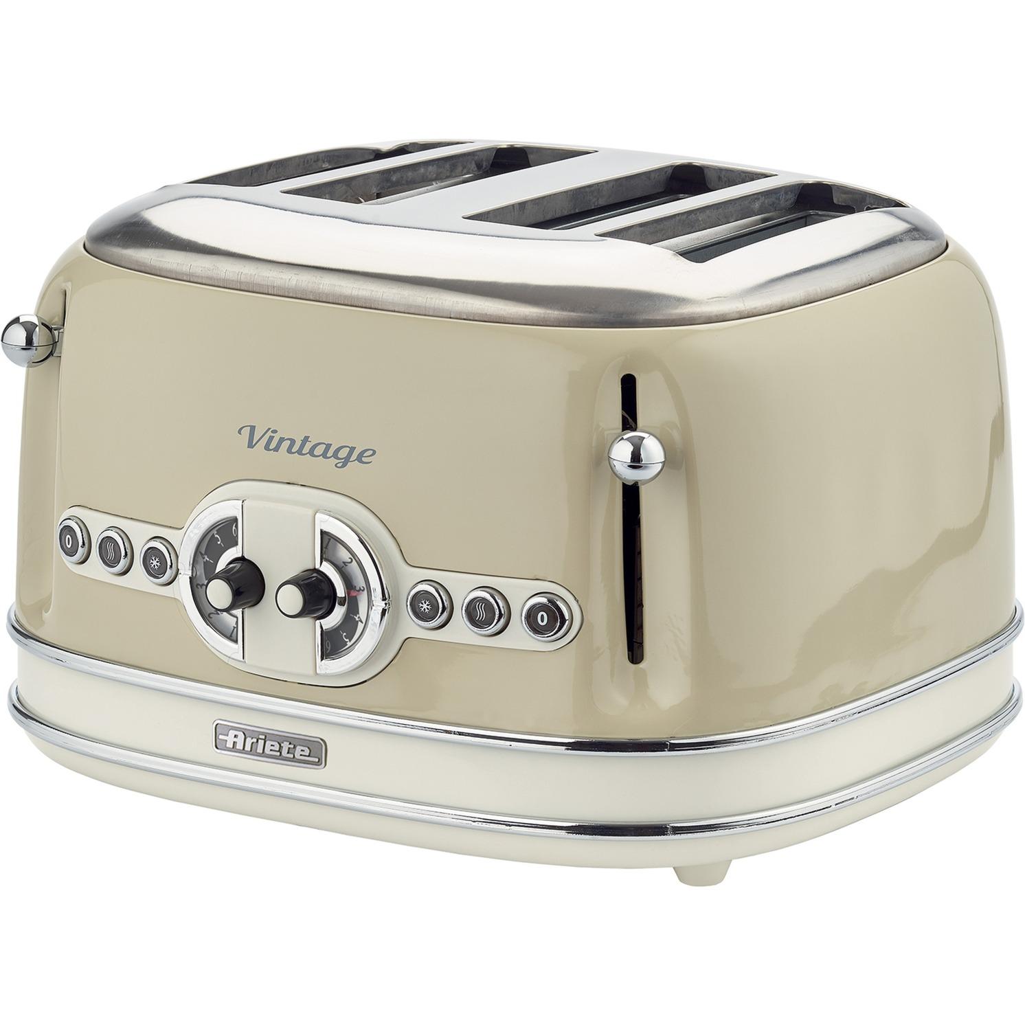 Ariete Vintage 4-slot toaster 156 (beige