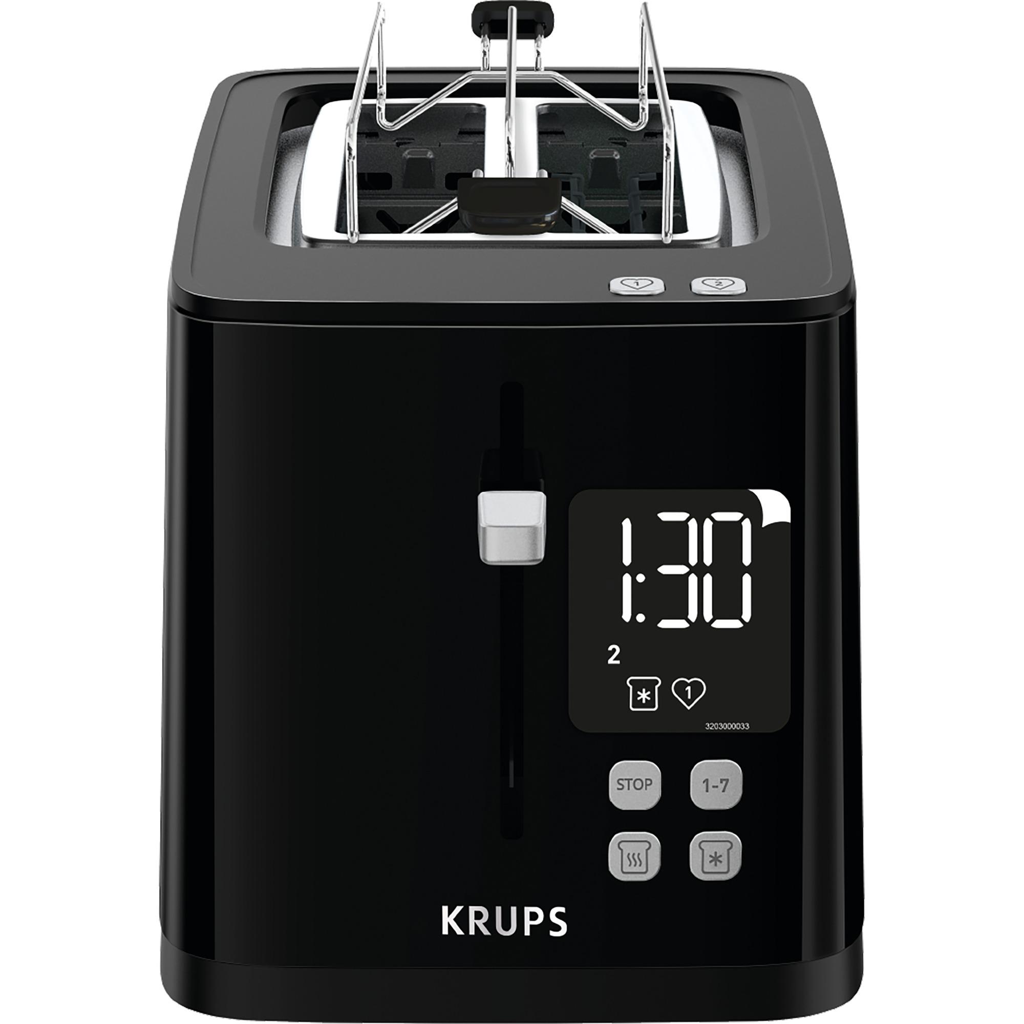 Krups toaster KH6418 black - Smart`n