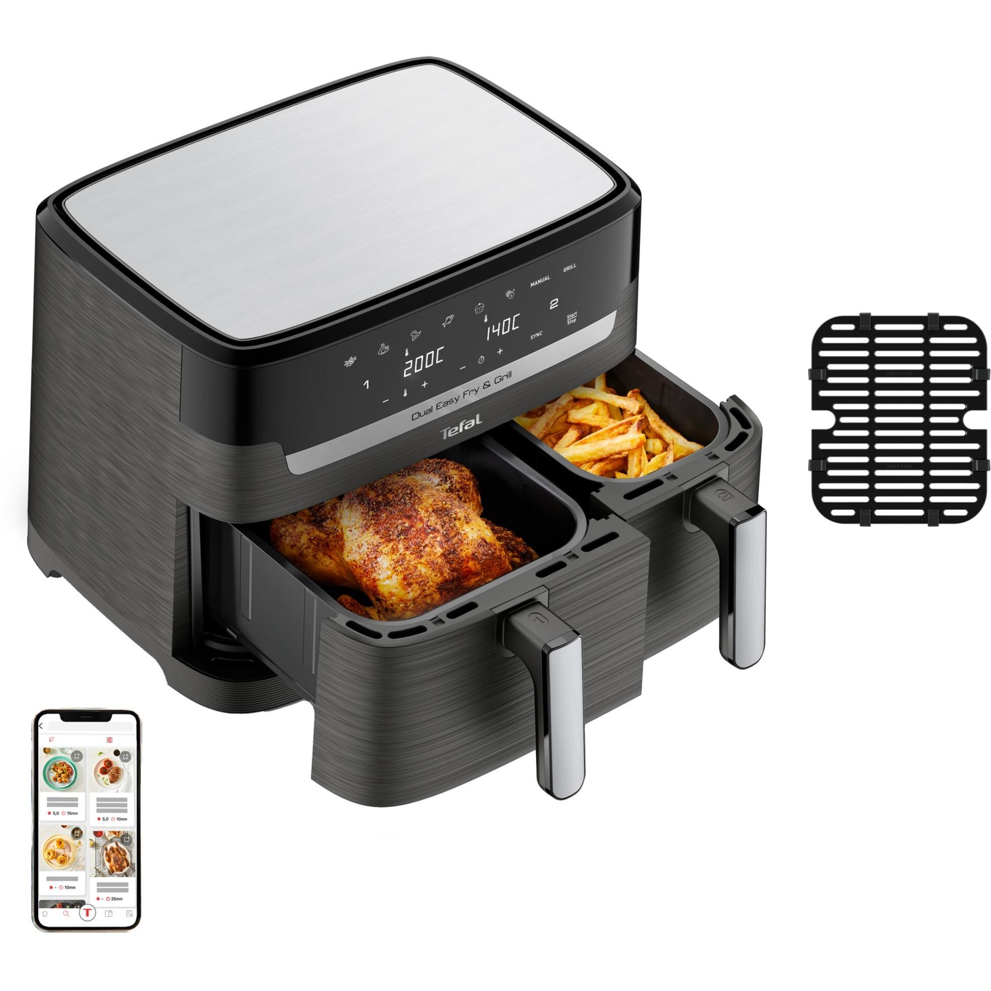 Tefal double hot air fryer Dual