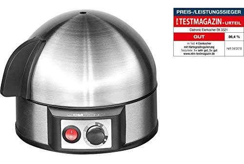 Clatronic egg cooker EK 3321 silver/black