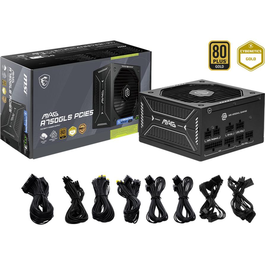 MSI MAG A750GLS PCIE5 (black, 1x