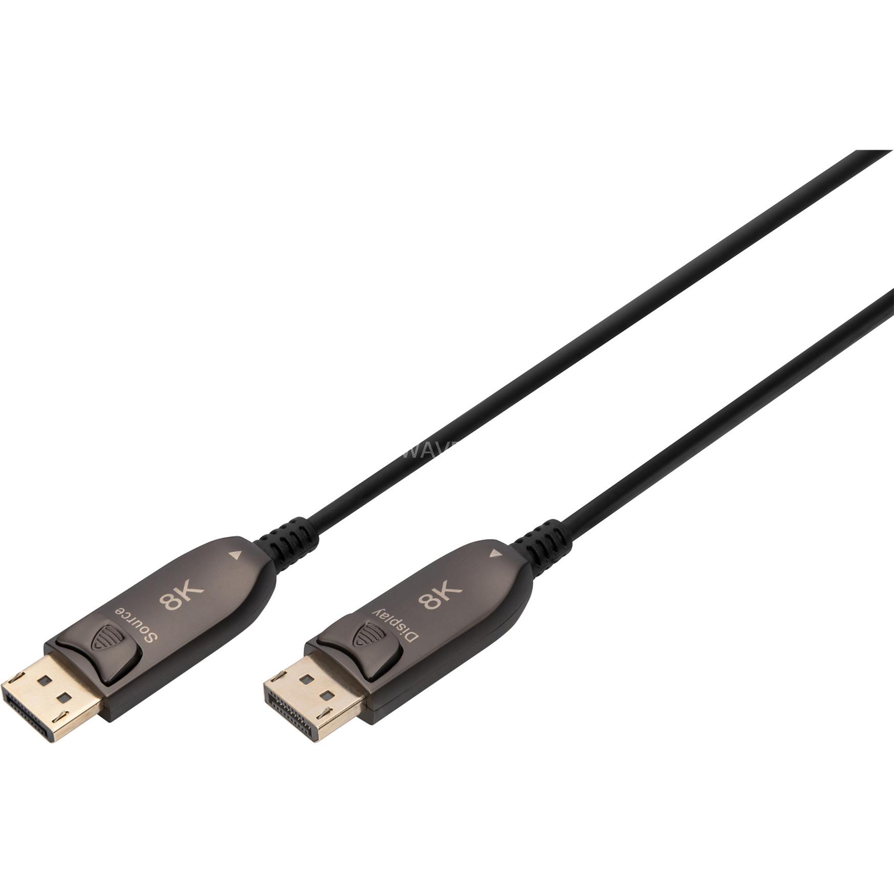 Digitus DisplayPort AOC Hybrid fiber optic