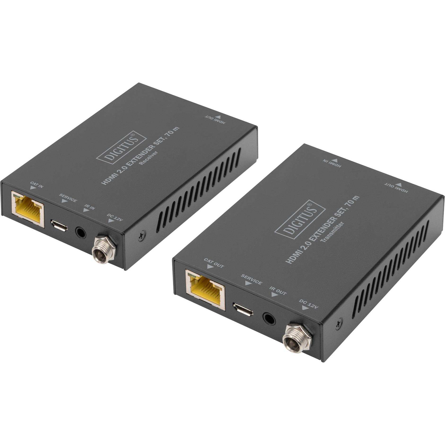Digitus HDMI Extender Set 4K/60Hz, 70