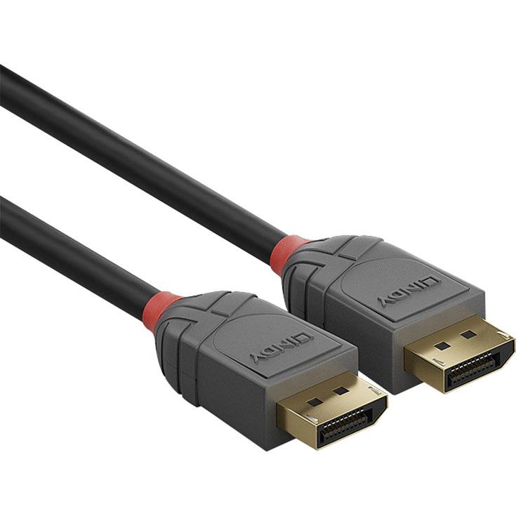 Lindy DisplayPort 1.2 cable Anthra