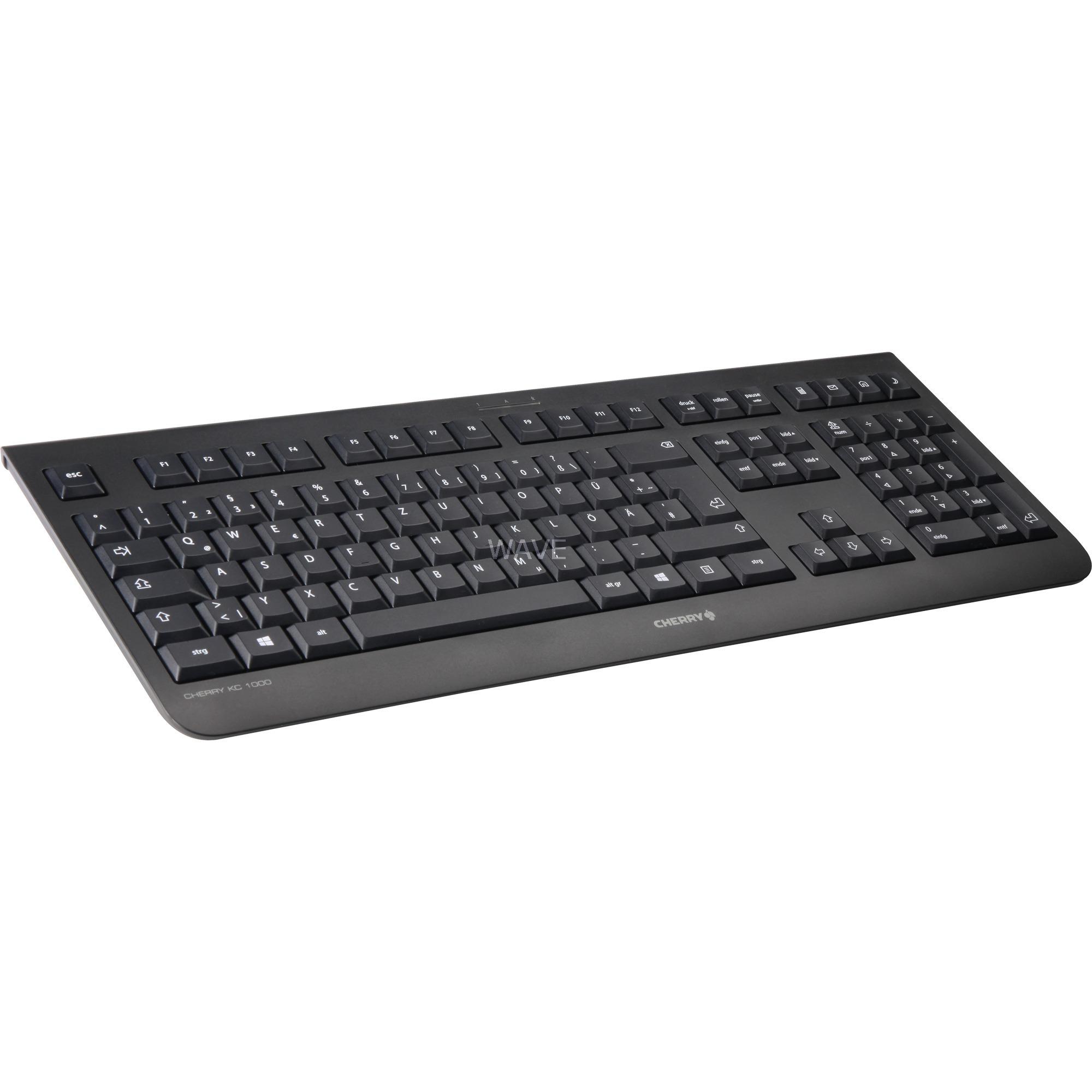 Cherry KC 1000 czarna USB -