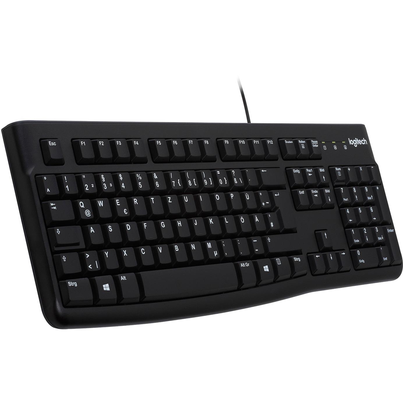 Logitech Keyboard K120 OEM black USB