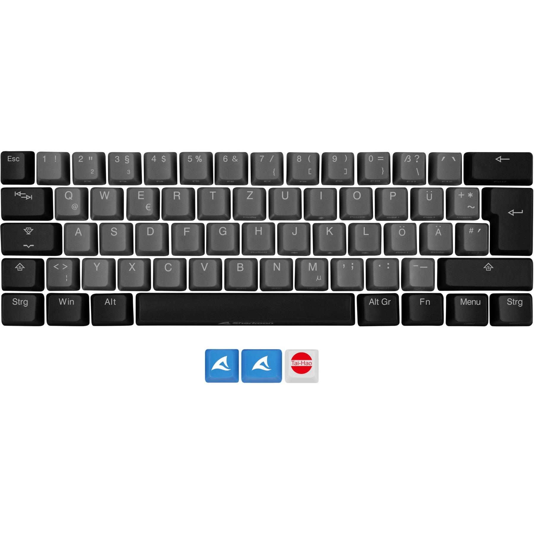 Sharkoon SKILLER SAC20 S4, keycap (black