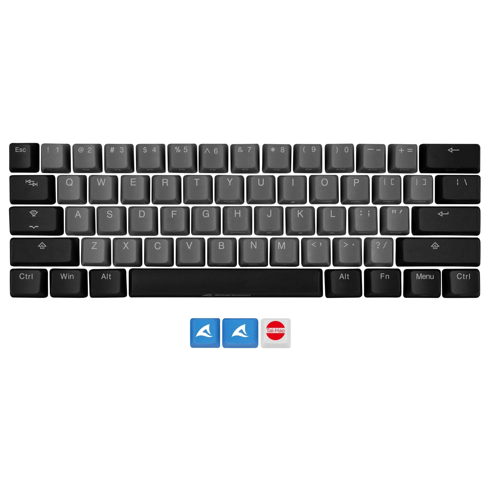 Sharkoon SKILLER SAC20 S4, keycap (black