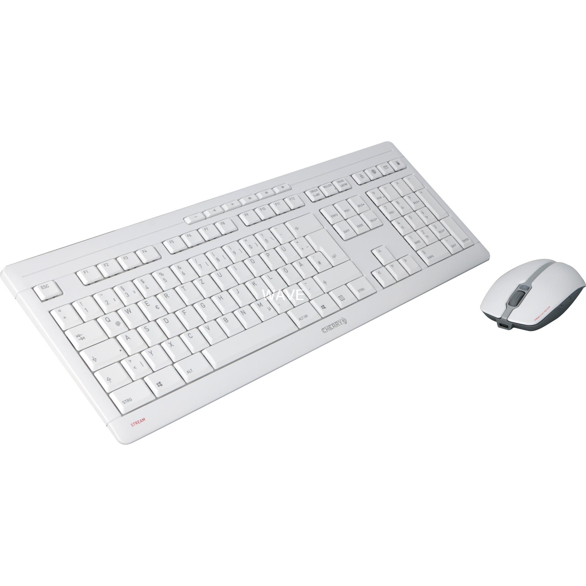 STREAM DESKTOP RECHARGE (white/gray, DE layout