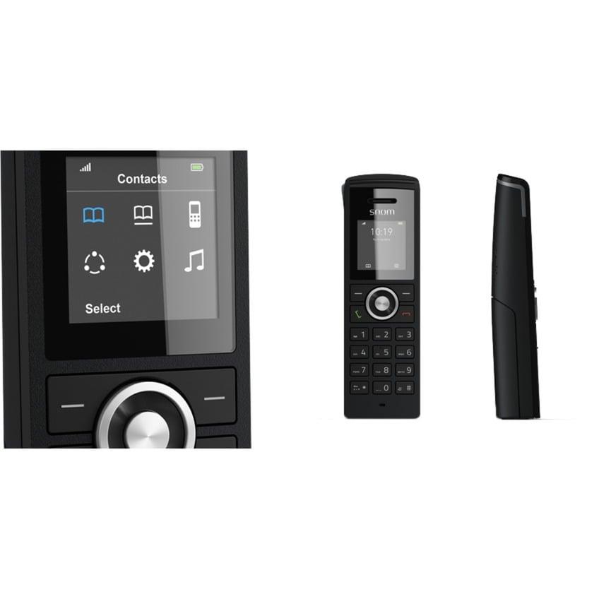 Snom m25 DECT handset with charging