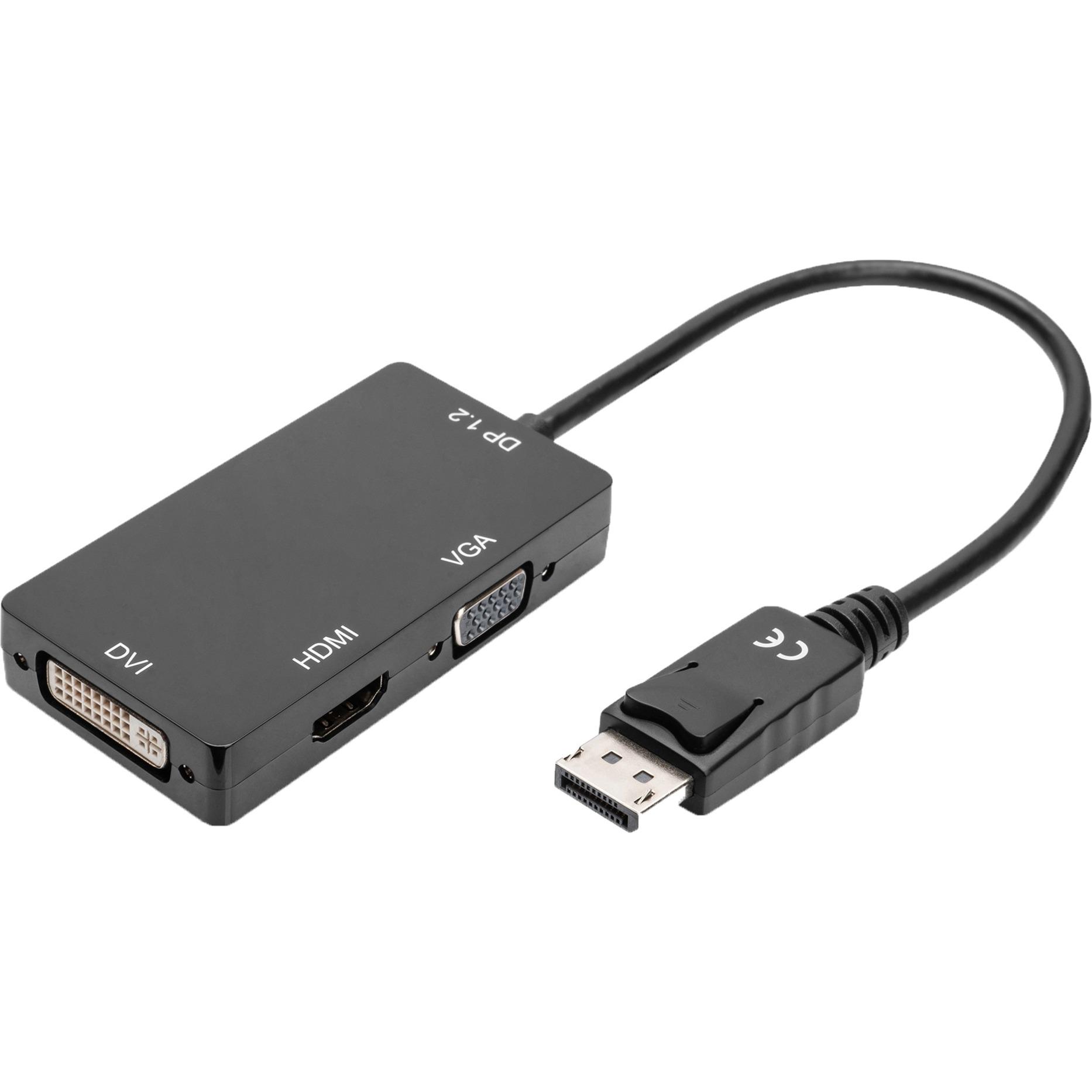 Digitus 3in1 adapter/converter DisplayPort > DisplayPort