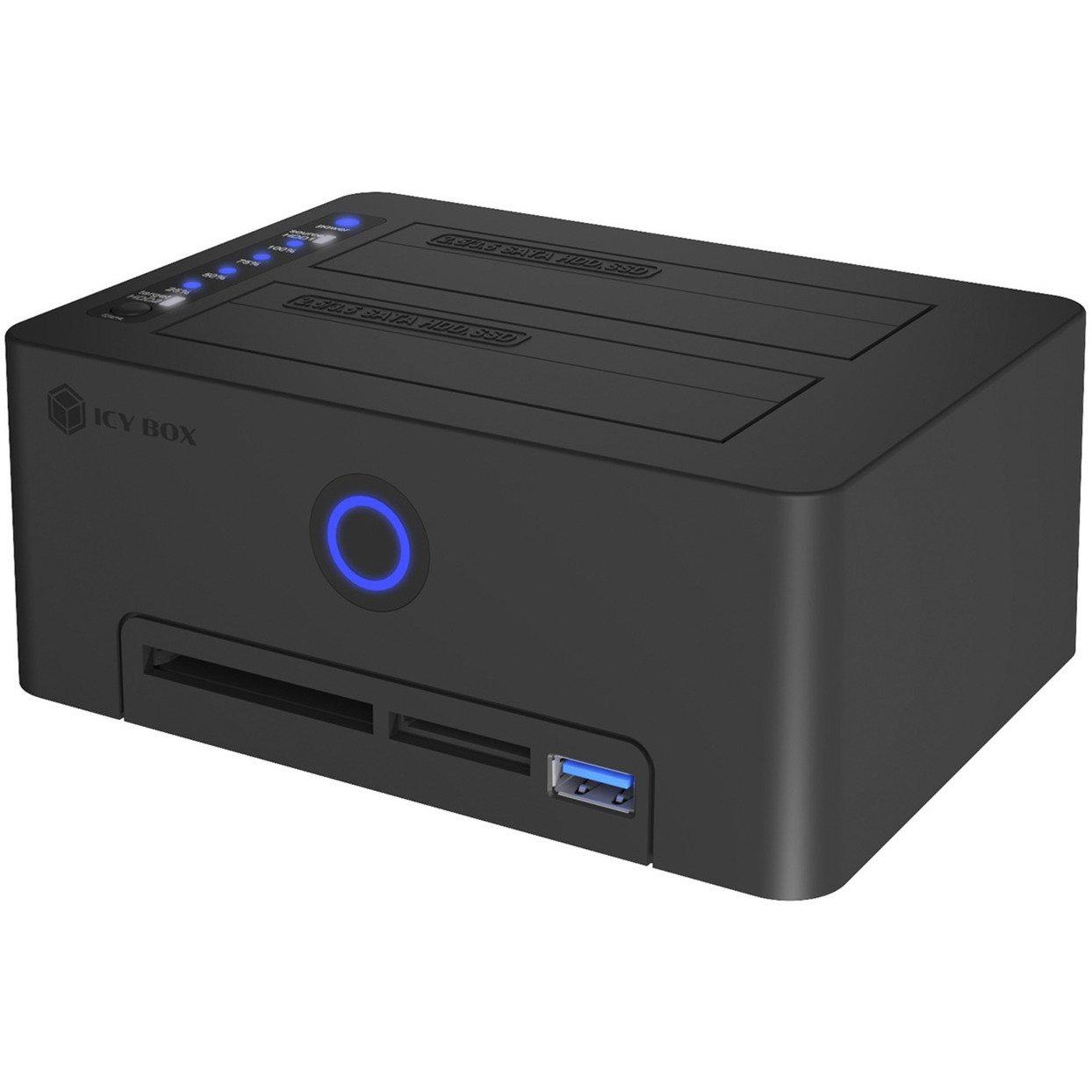 ICY BOX IB-1233CL-CR, docking station black