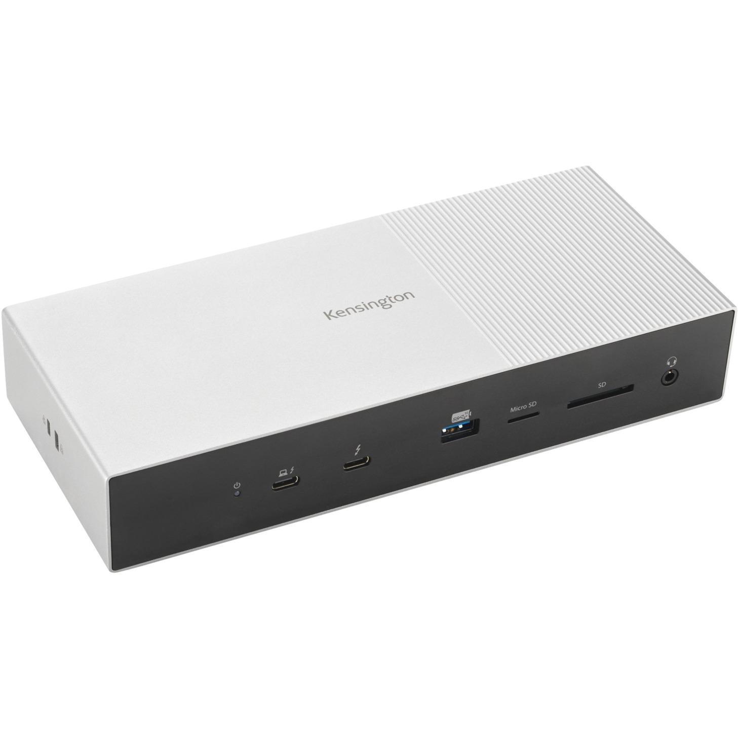 Kensington SD5000T5 (grey, USB-C/Thunderbolt 5, USB-A