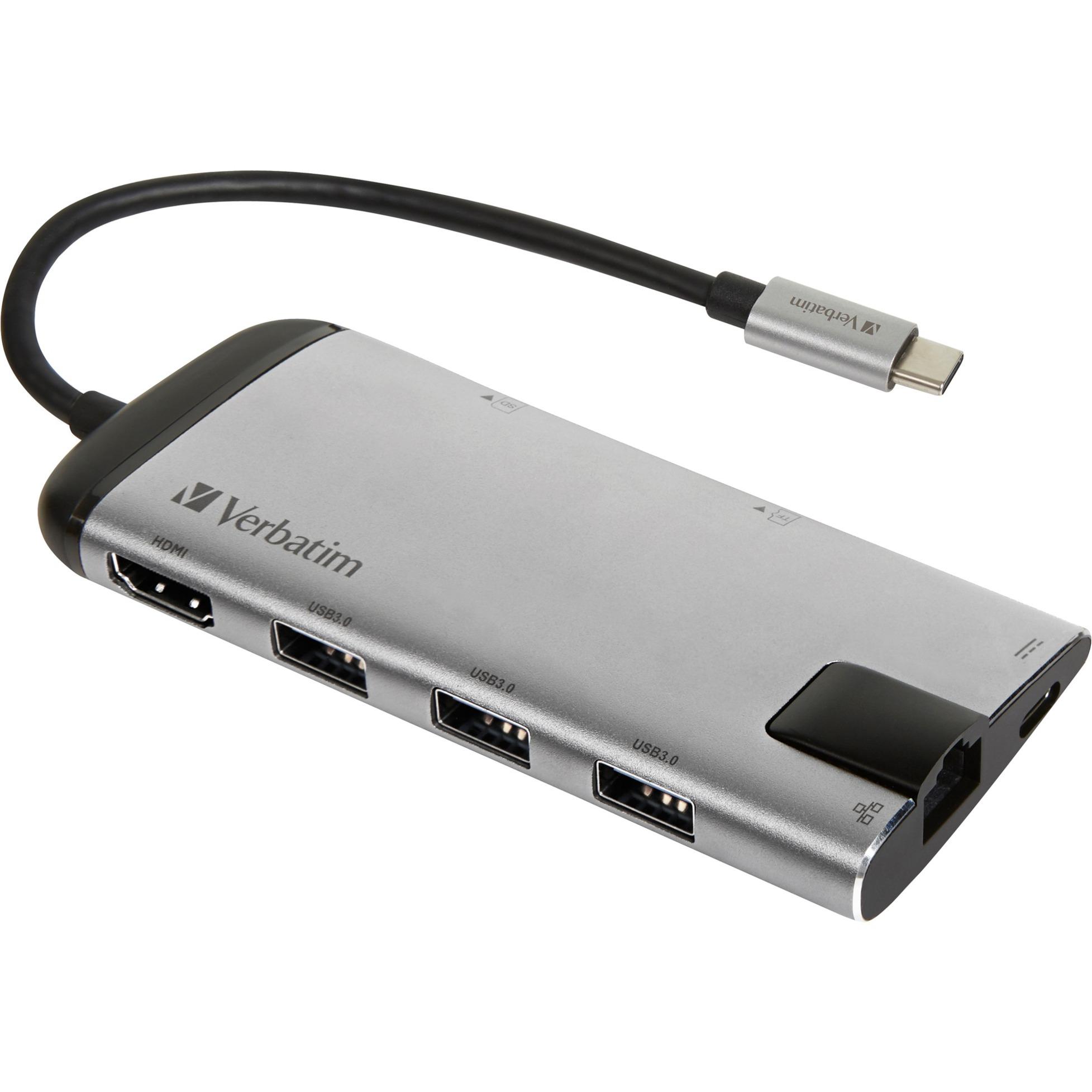 Verbatim USB-C multiport hub HDMI 3x