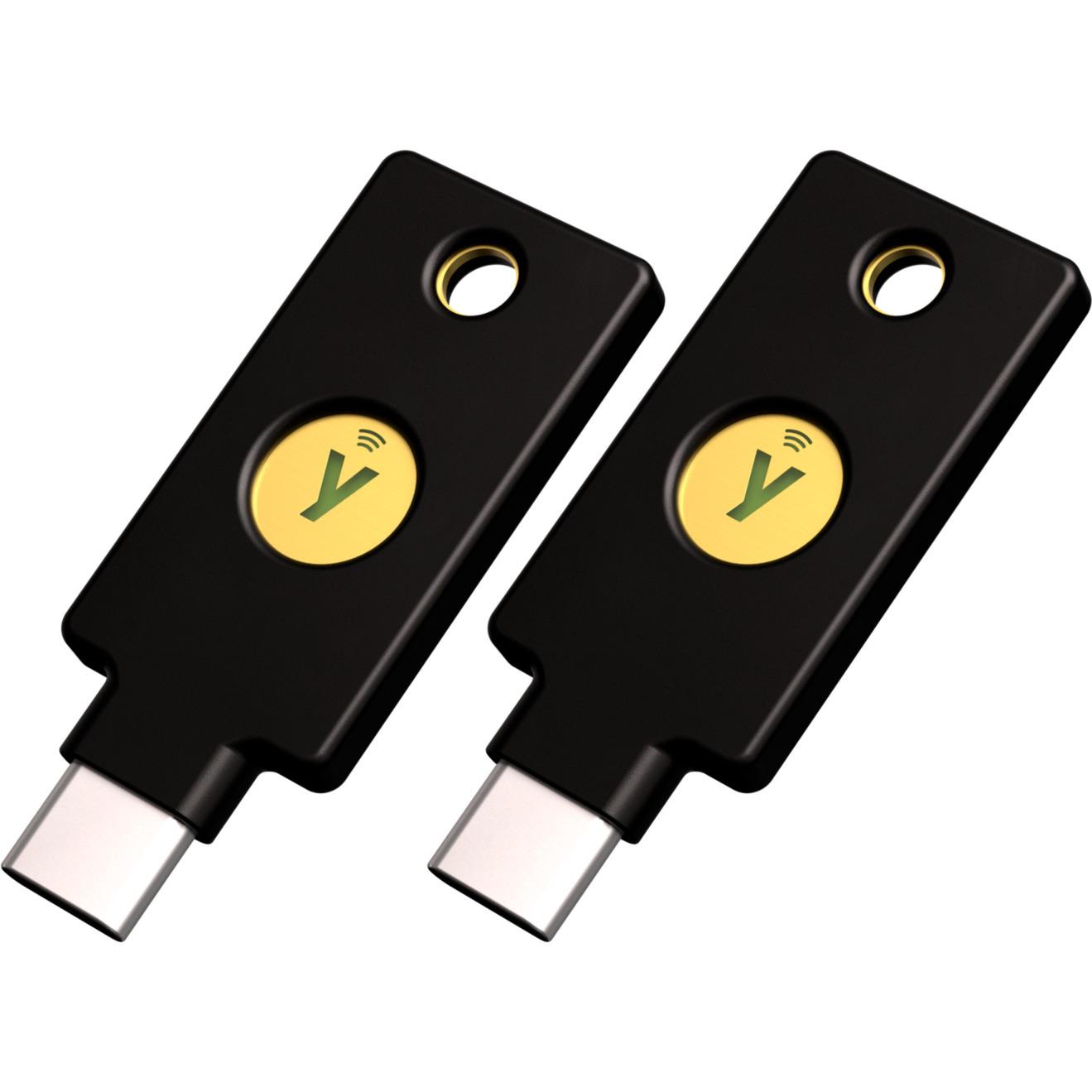 Yubico YubiKey 5C NFC (black/gold, pack