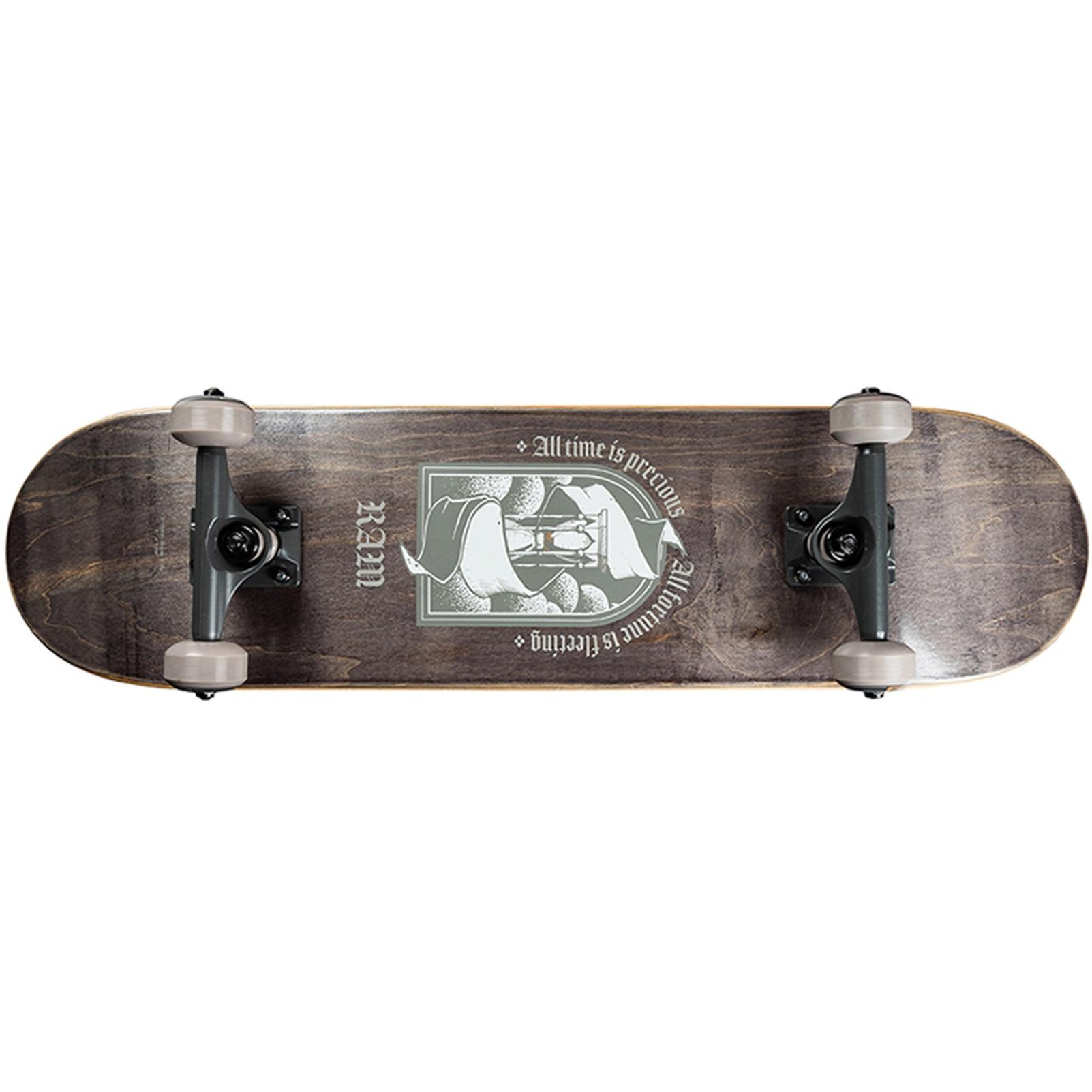 RAM Skateboard Ligat dark (black/beige)