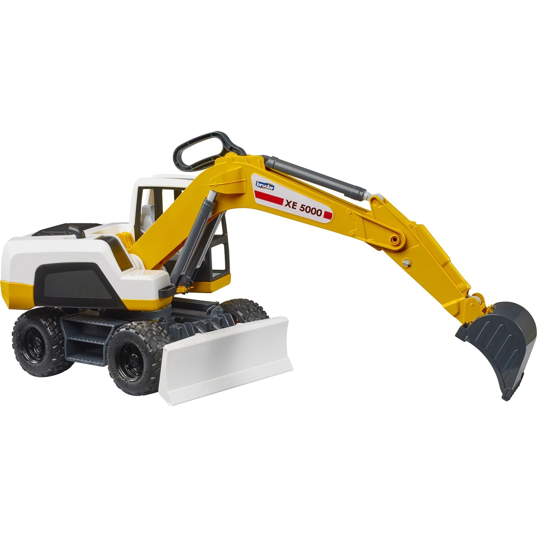Bruder Brother mobile excavator, model vehicle