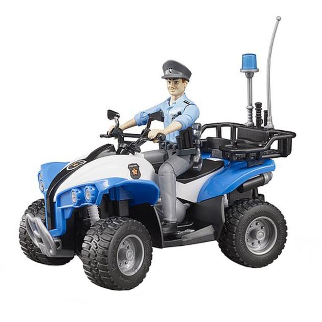 Bruder bworld Police Quad-Bike with Policeman
