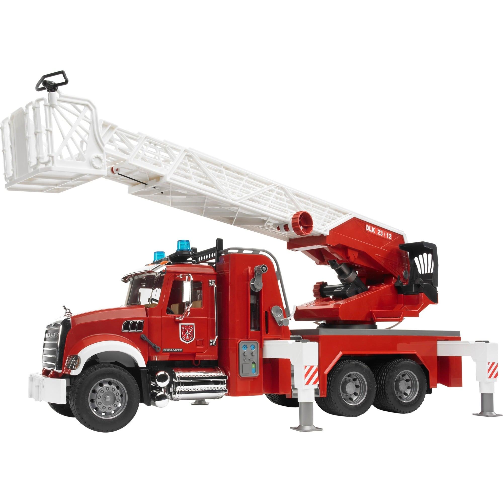 BRUDER MACK Granite Fire Truck Car