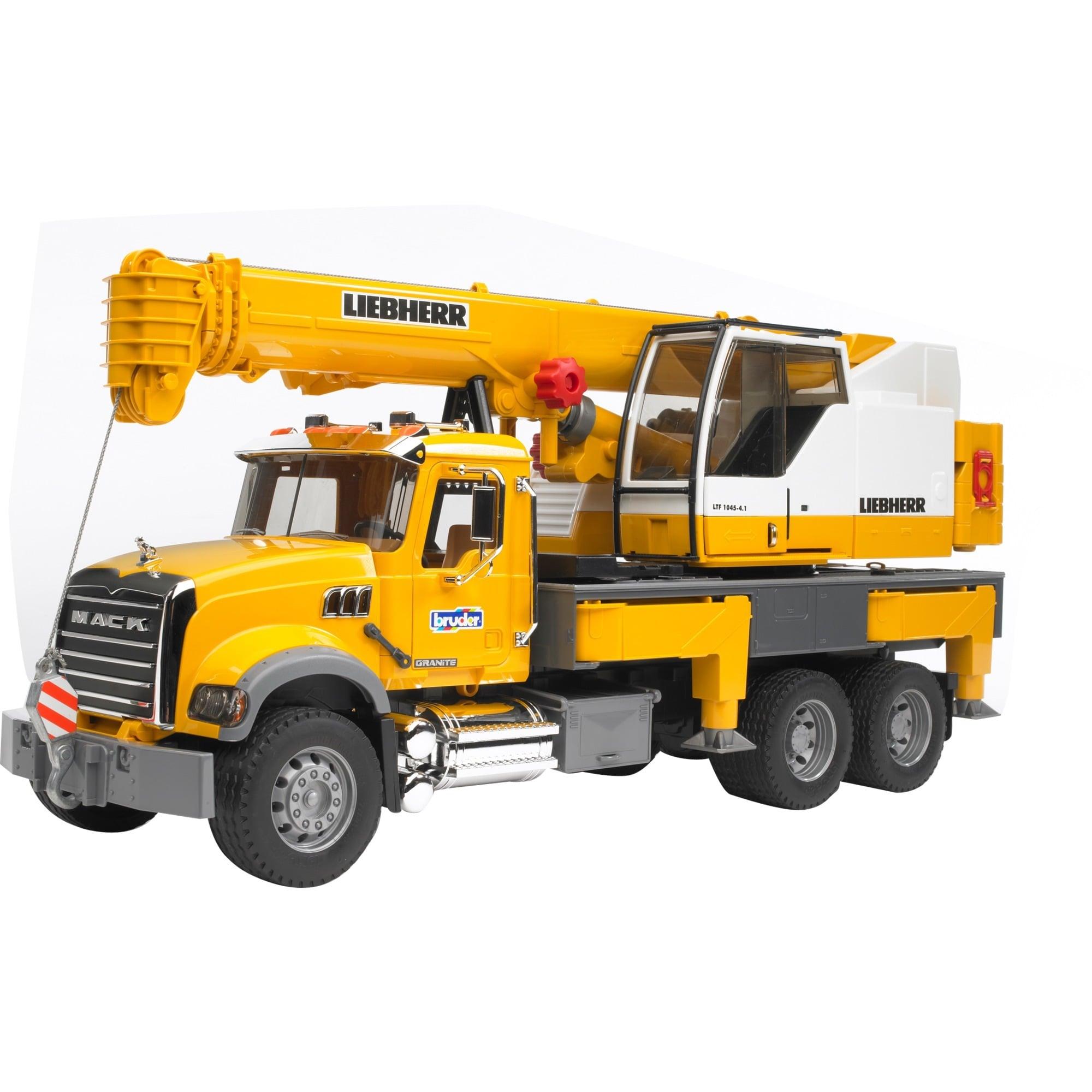 BRUDER MACK Granite Liebherr Crane Truck