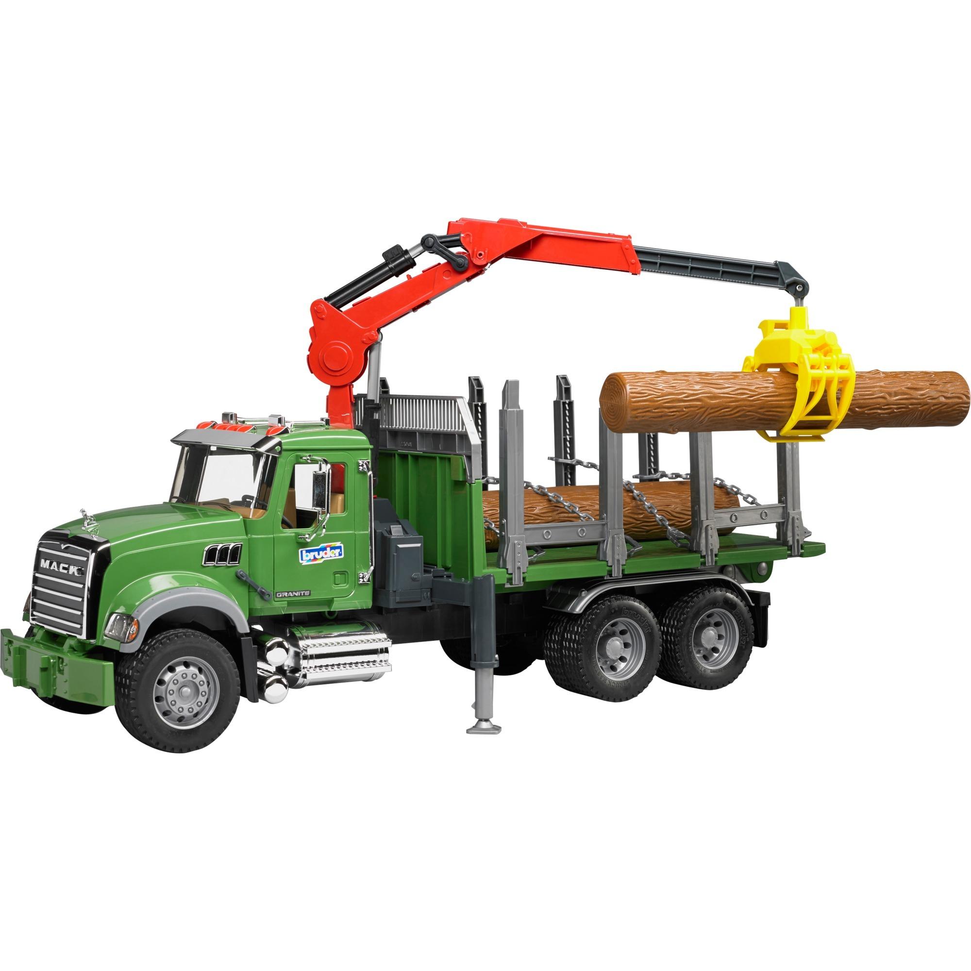 BRUDER MACK Granite timber transport-LKW -
