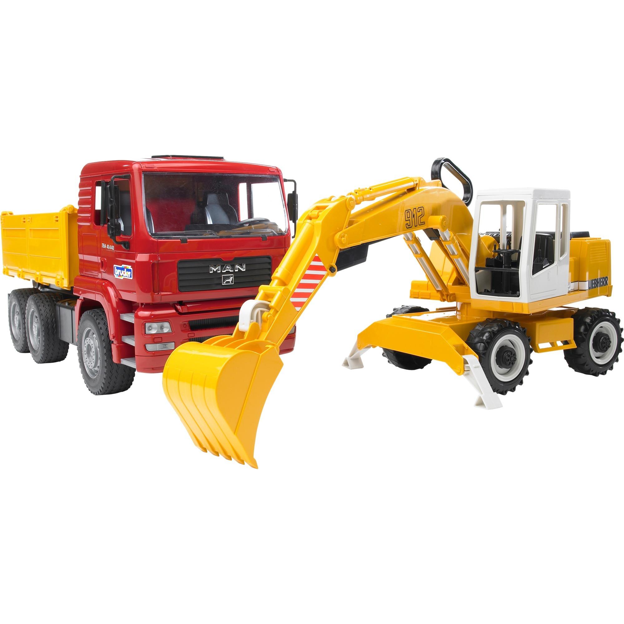 Bruder MAN TGA dump truck