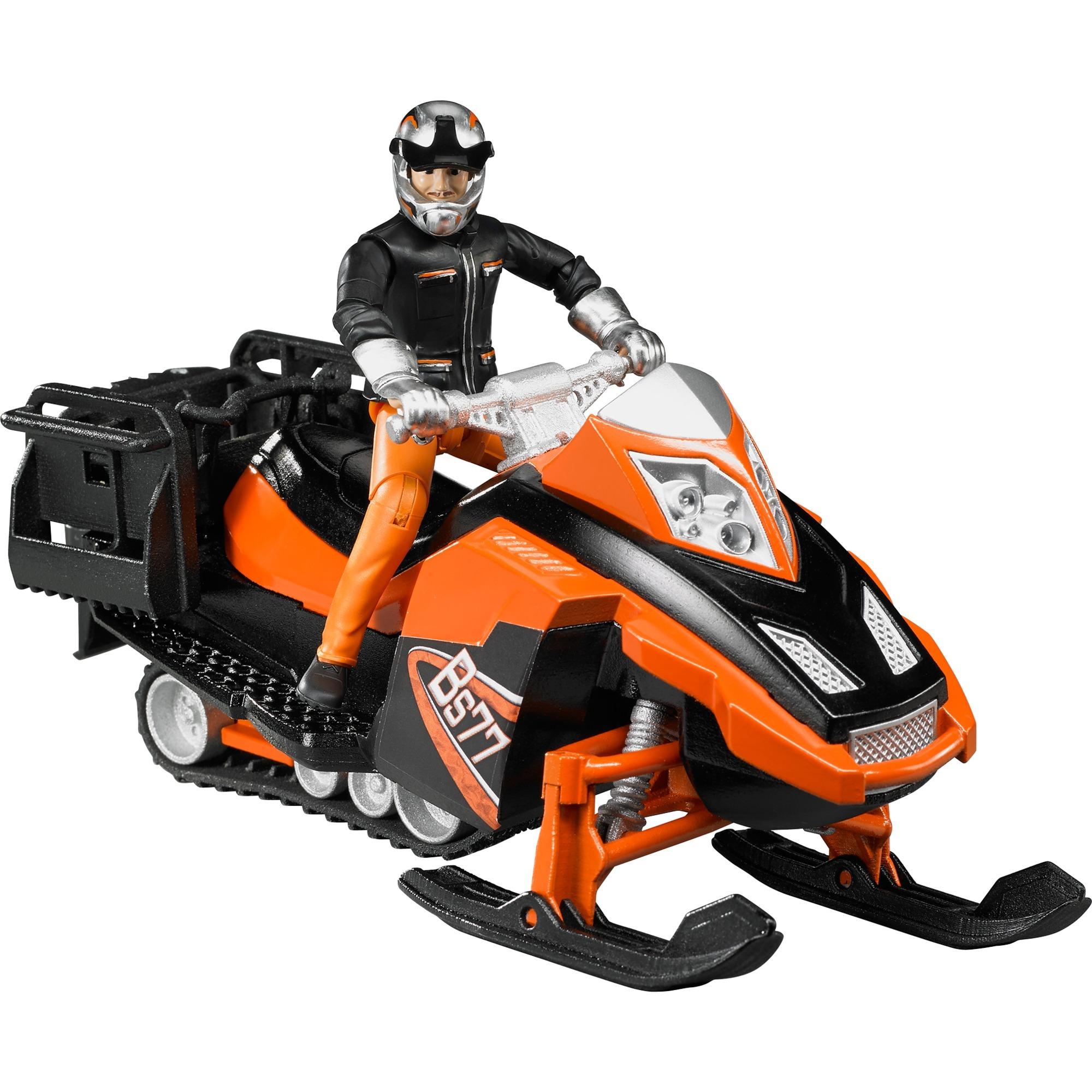 BRUDER Snowmobile m. Driver and Exh