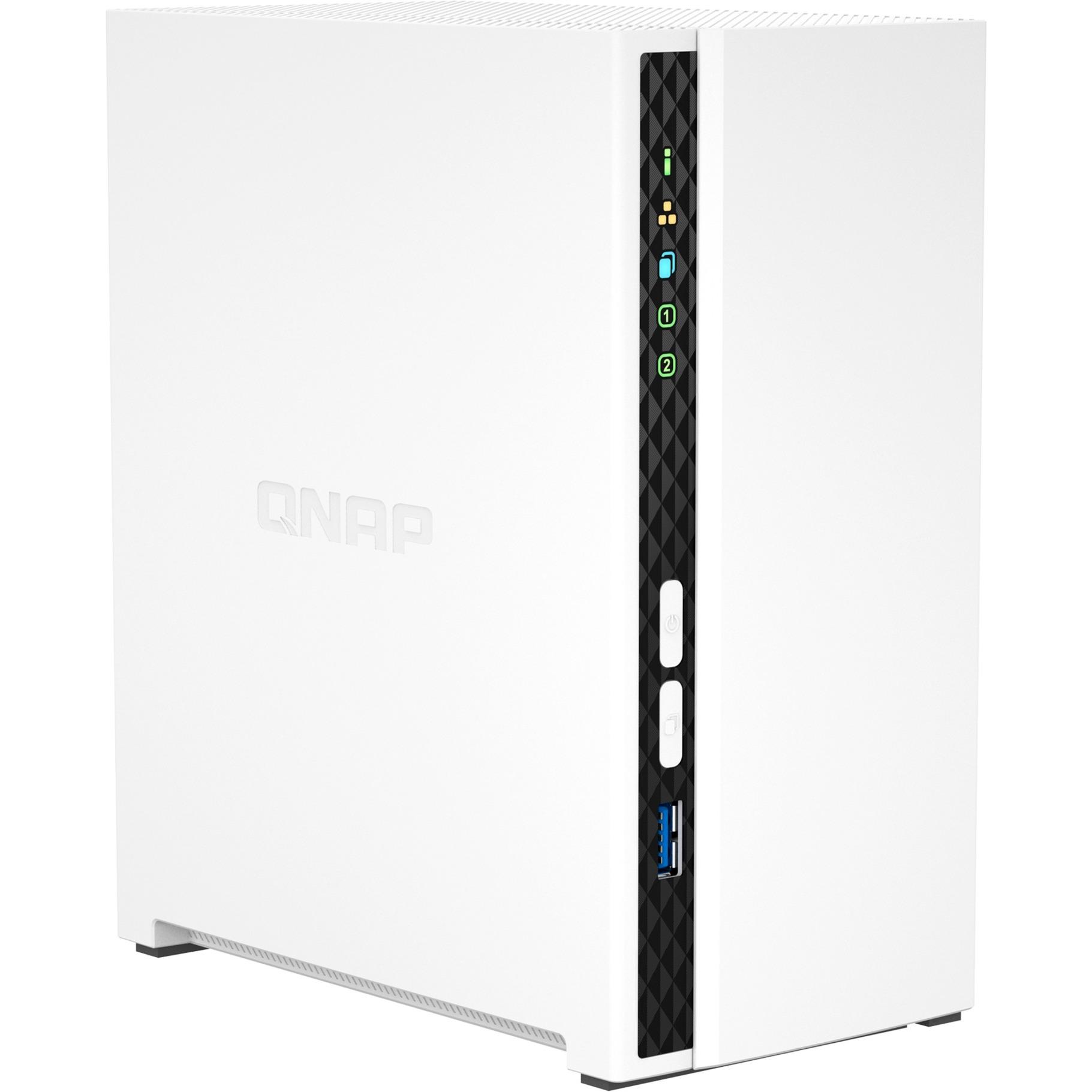 QNAP TS-233, NAS cloud storage (white)