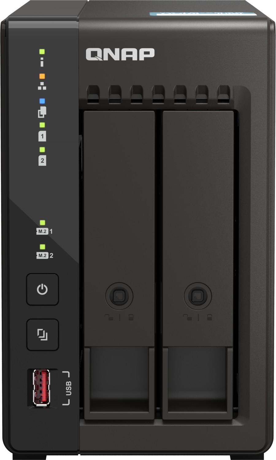 QNAP TS-253E-8G, NAS (black)