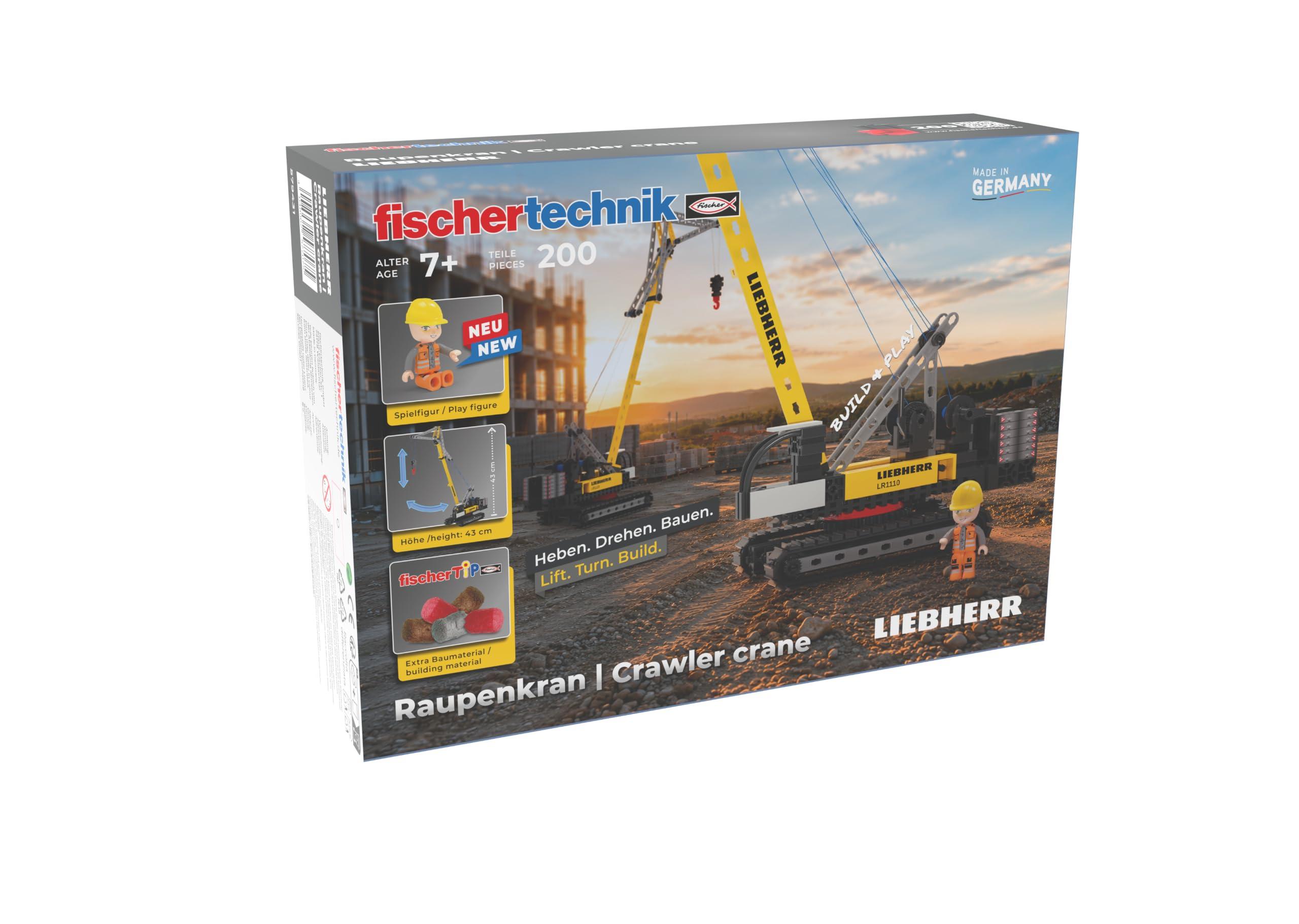 Fischertechnik Liebherr crawler crane
