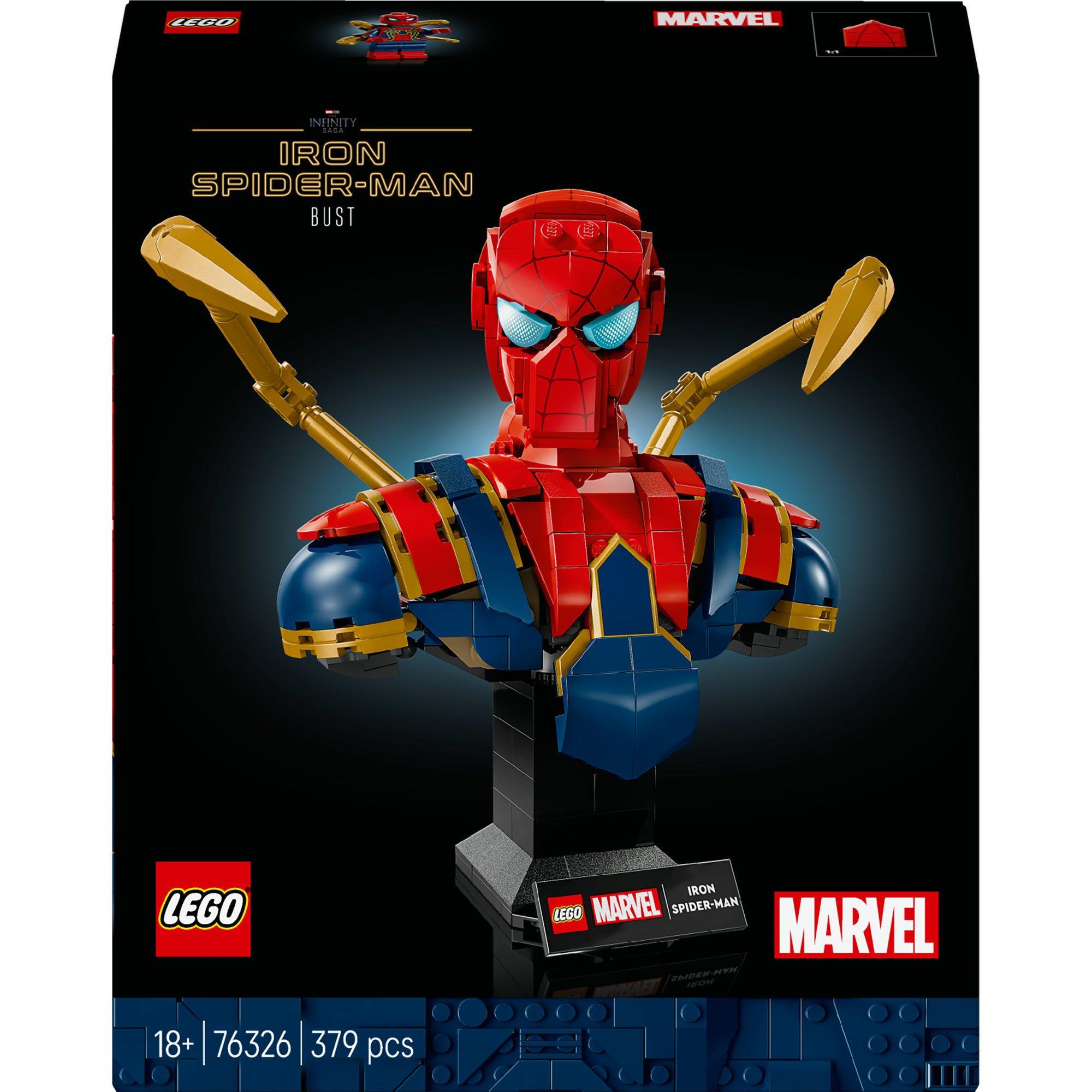 LEGO 76326 Marvel Iron Spider-Man Bust