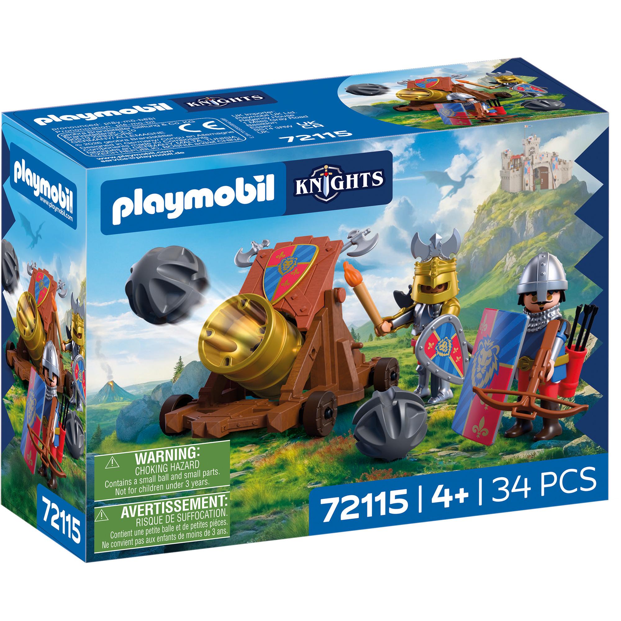Playmobil 72115 Knights Firearm Lion Knight